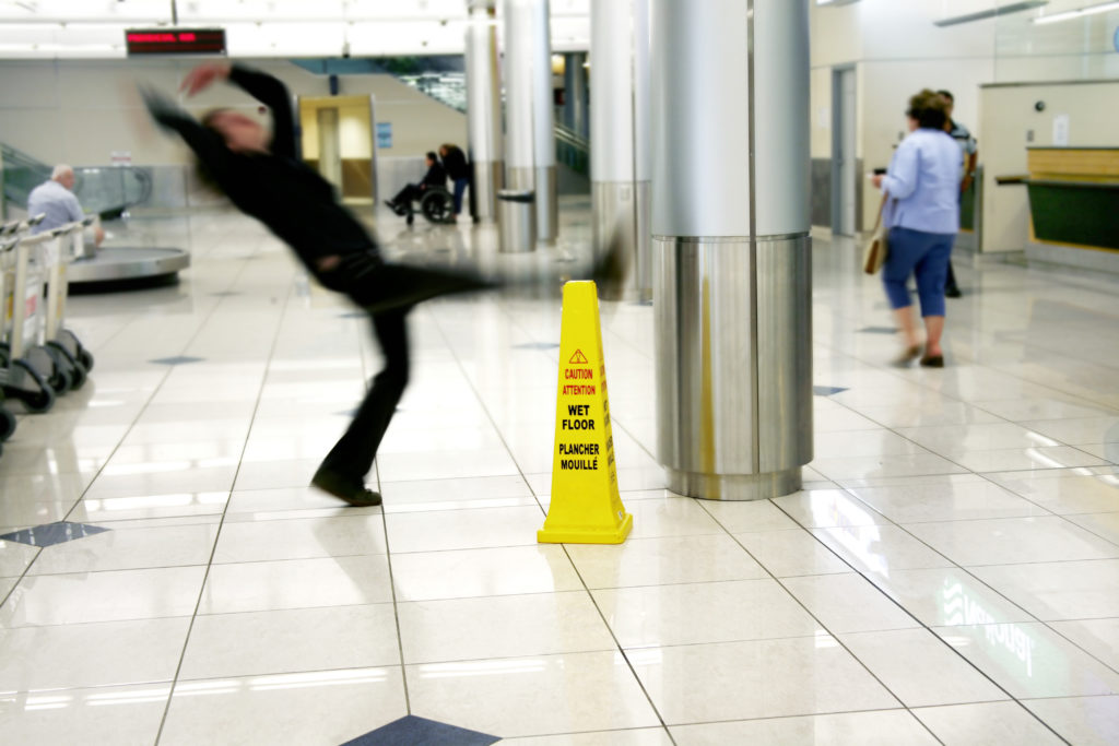 causes of slip and falls