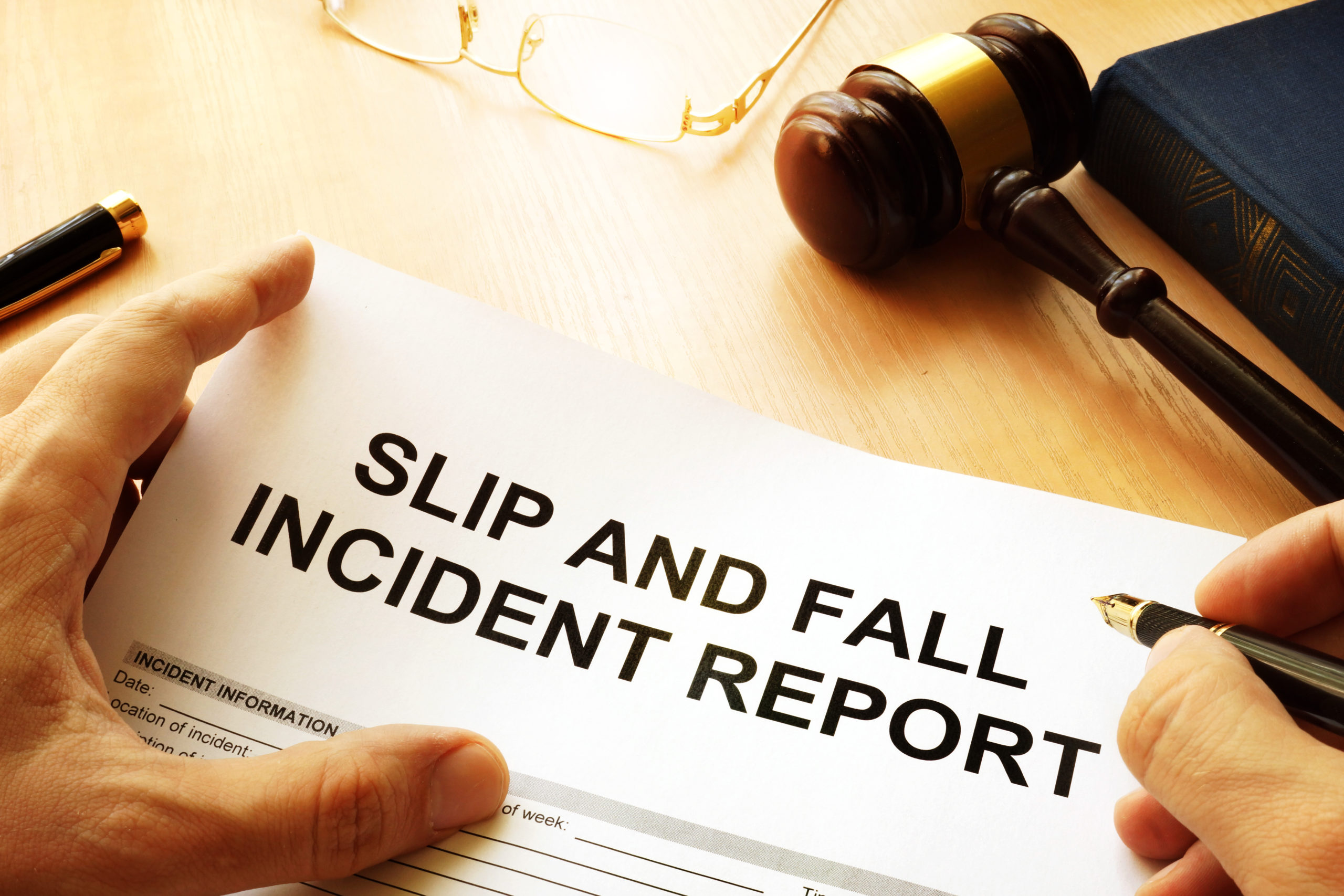 How would you describe a slip and fall accident? | Chelsie King Garza